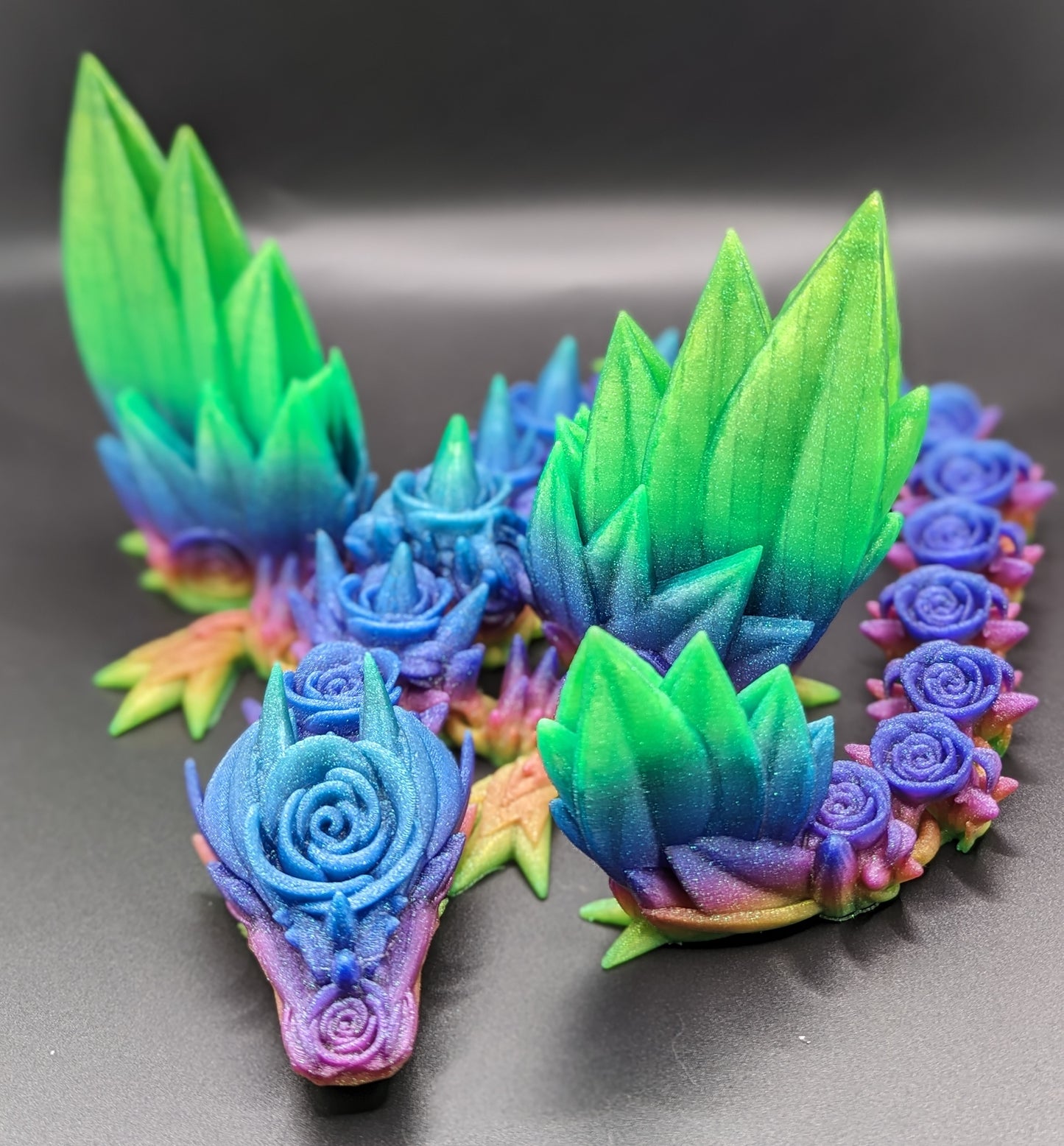 Winged Rose Dragon