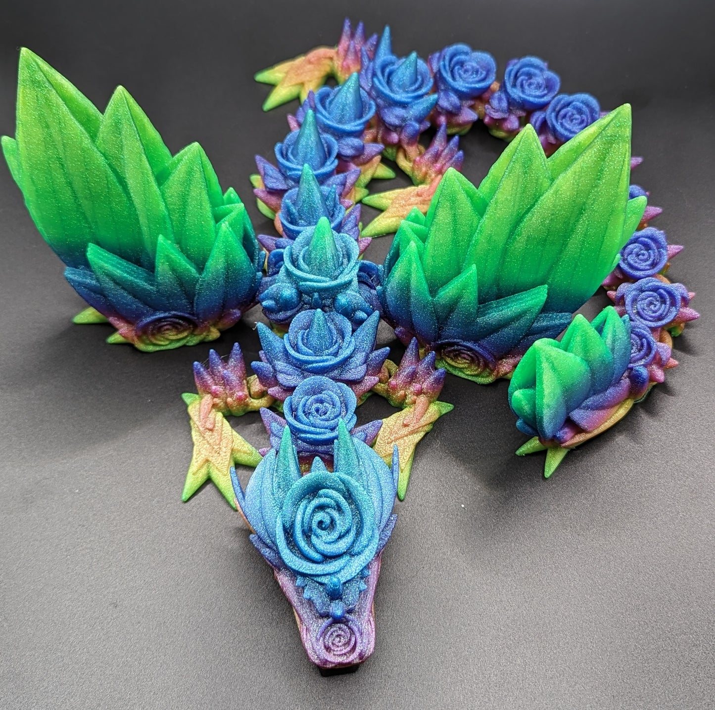 Winged Rose Dragon