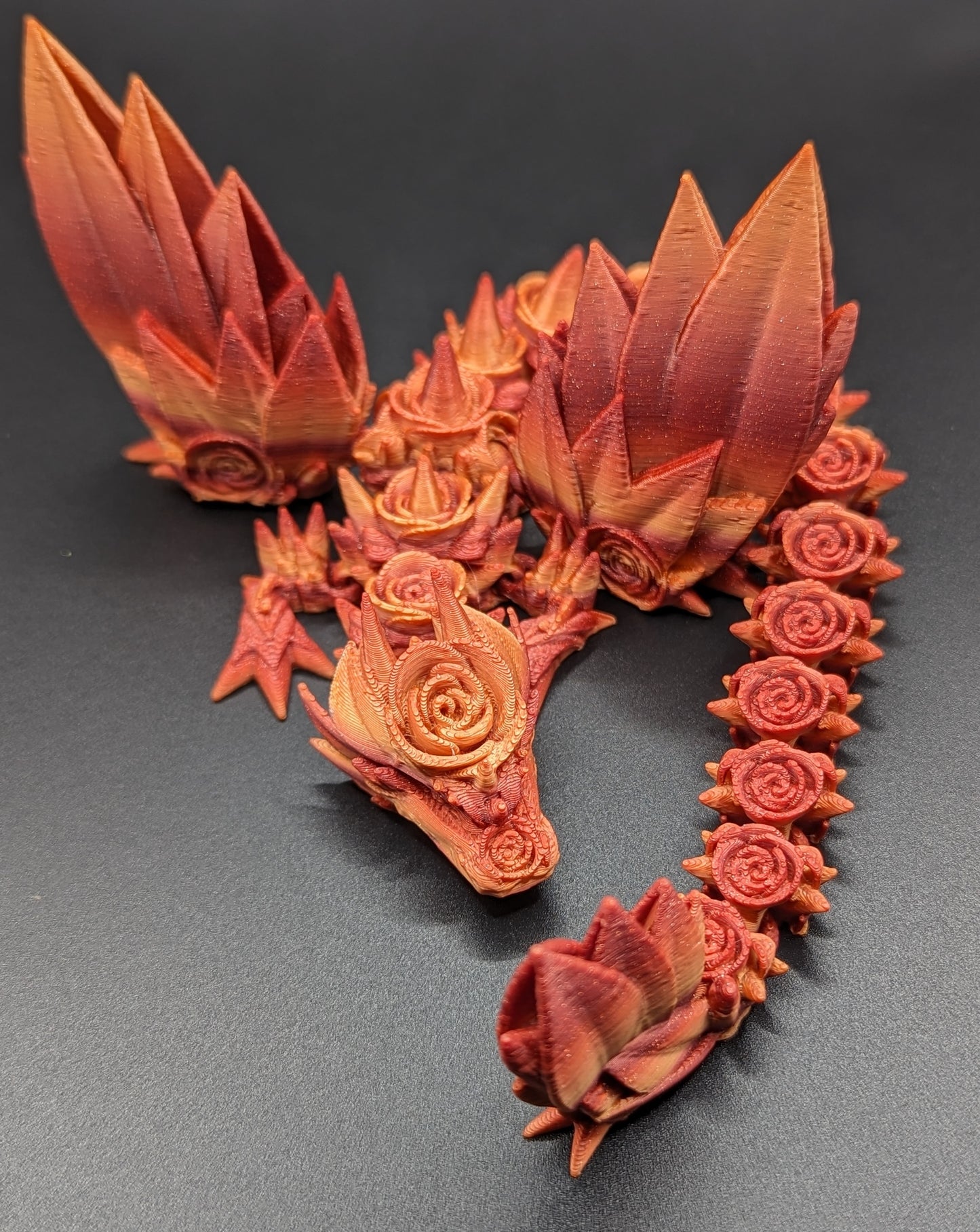 Winged Rose Dragon
