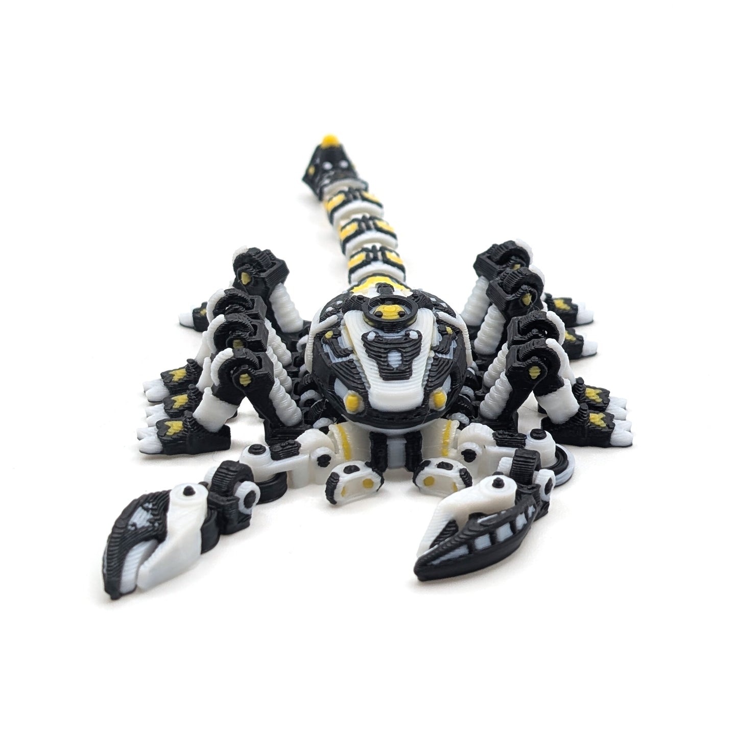 Cyber Scorpion — 3D printed mini figure, view 2