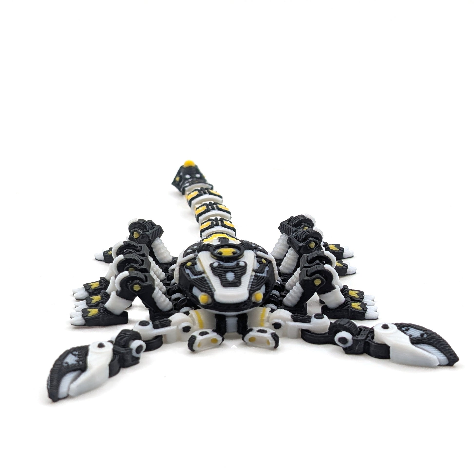 Cyber Scorpion — 3D printed mini figure, view 3