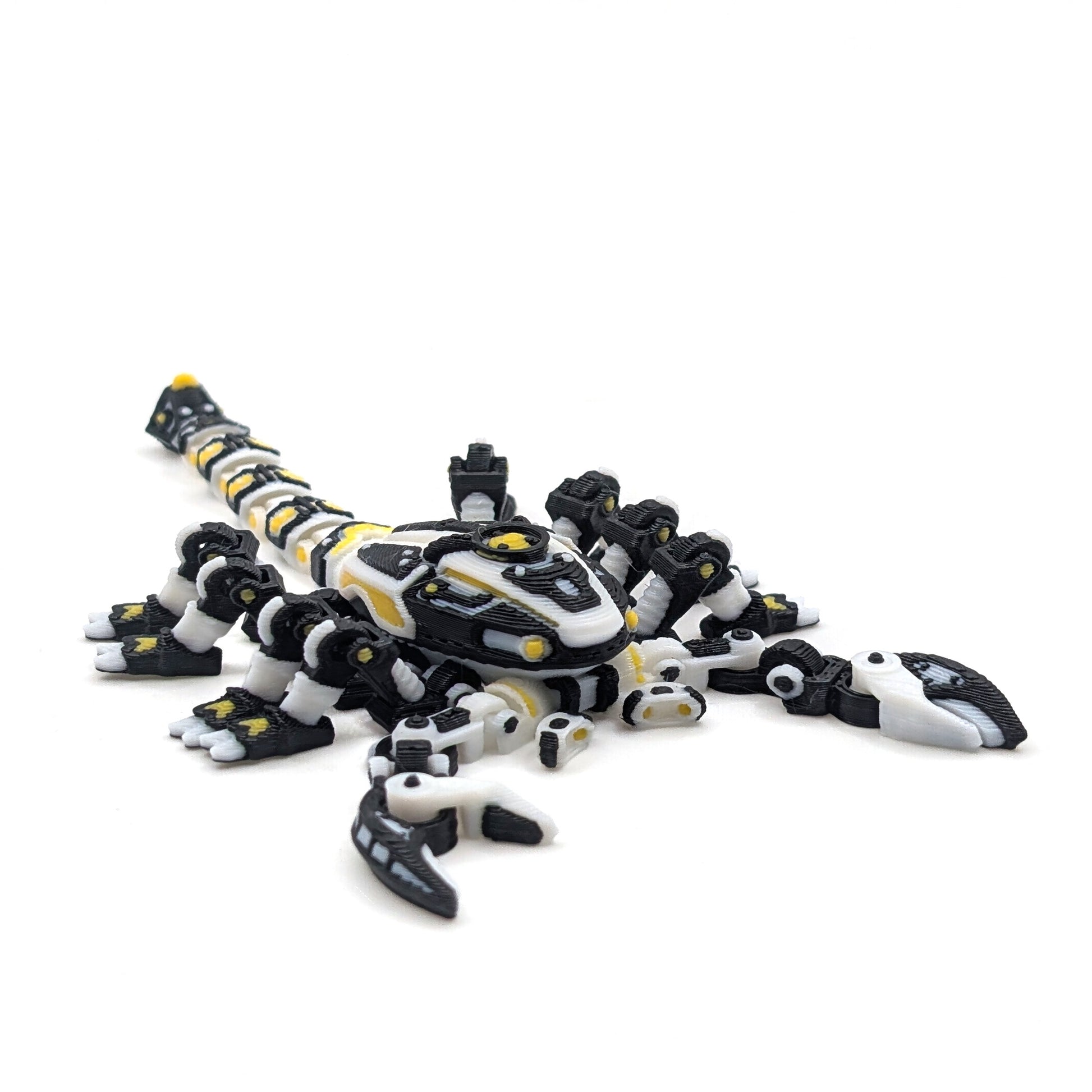 Cyber Scorpion — 3D printed mini figure, view 4