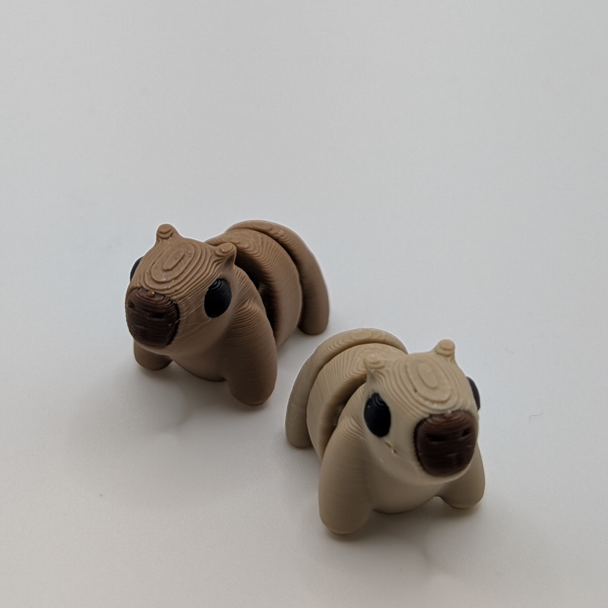 Mini Baby Capybara — 3D printed mini figure, view 1