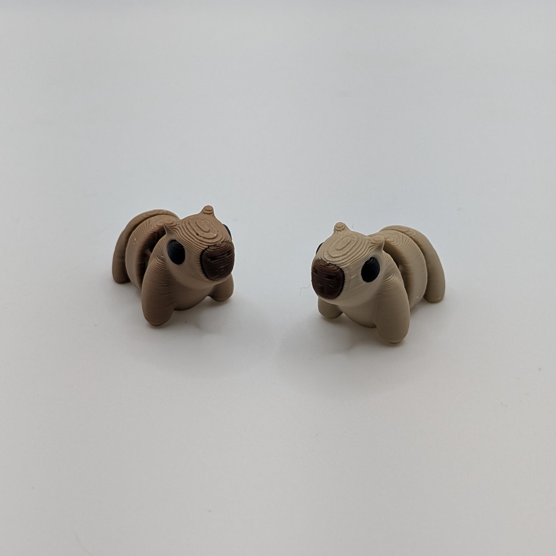 Mini Baby Capybara — 3D printed mini figure, view 3