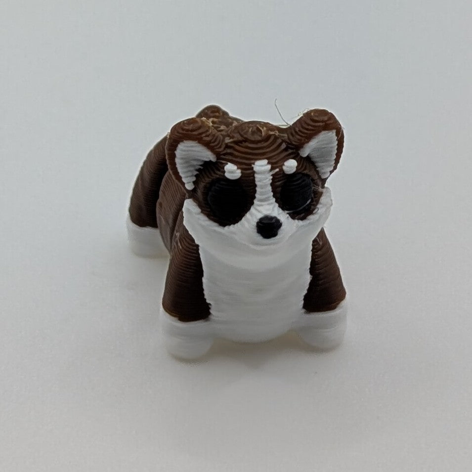 Mini Baby Corgi — 3D printed mini figure, view 4