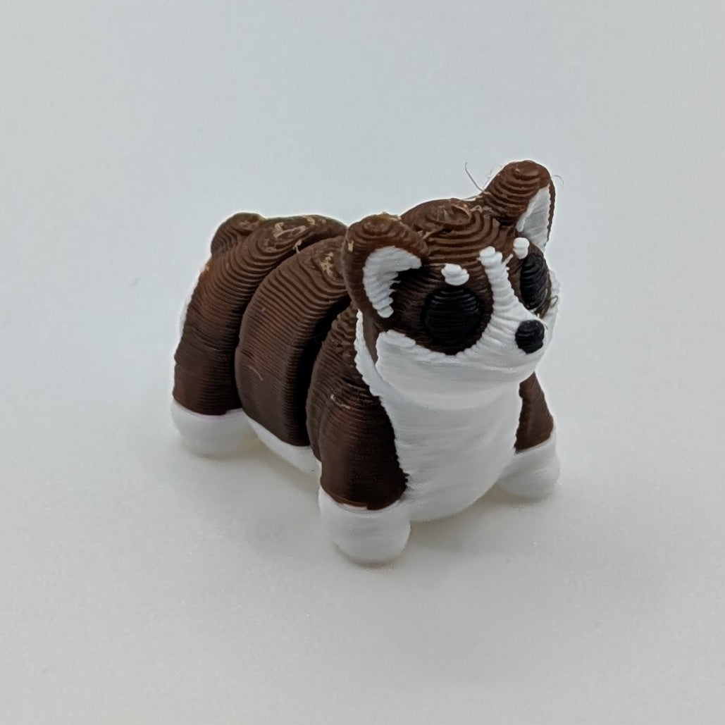 Mini Baby Corgi — 3D printed mini figure, view 5