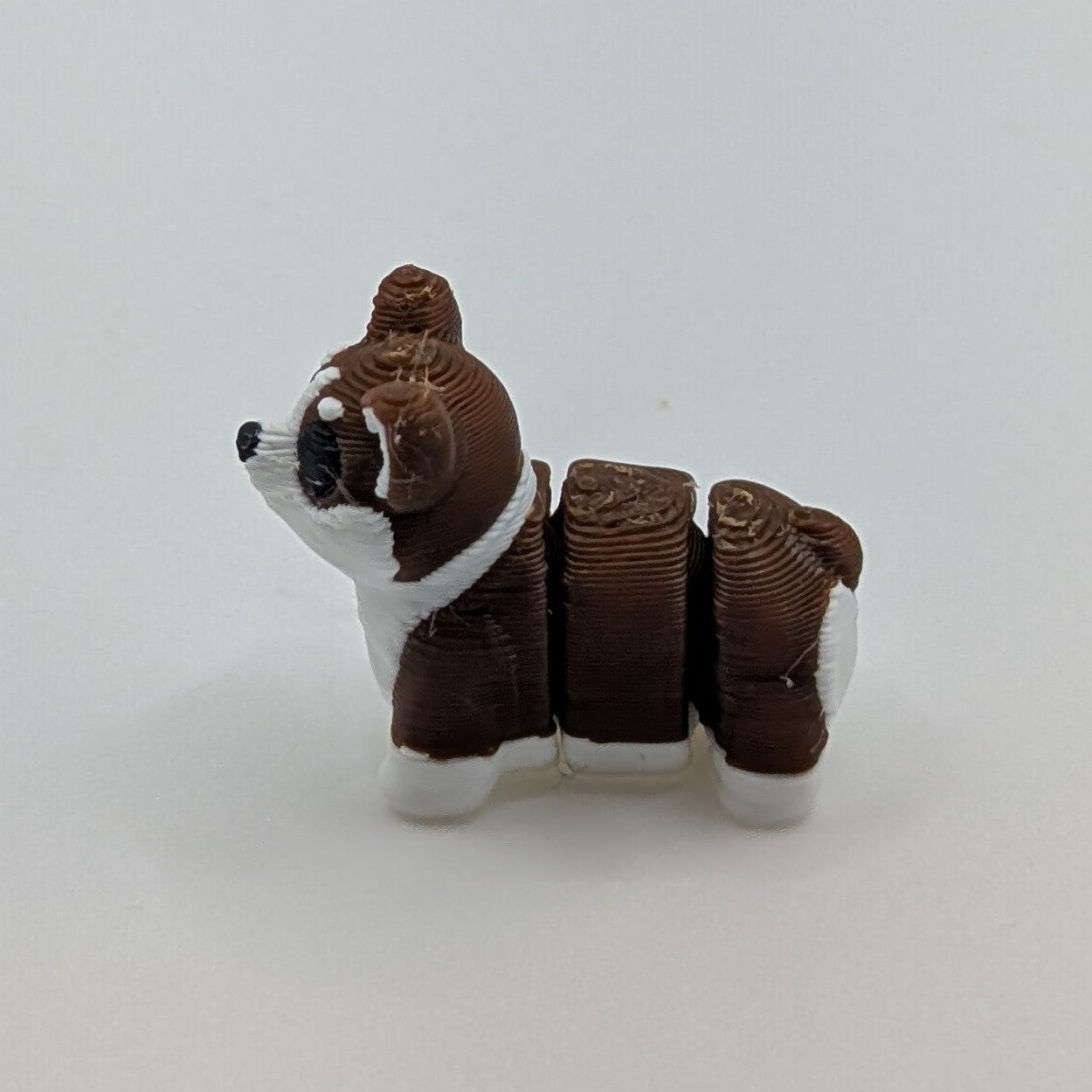Mini Baby Corgi — 3D printed mini figure, view 8