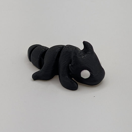 Mini Baby Dragon — 3D printed mini figure, view 1