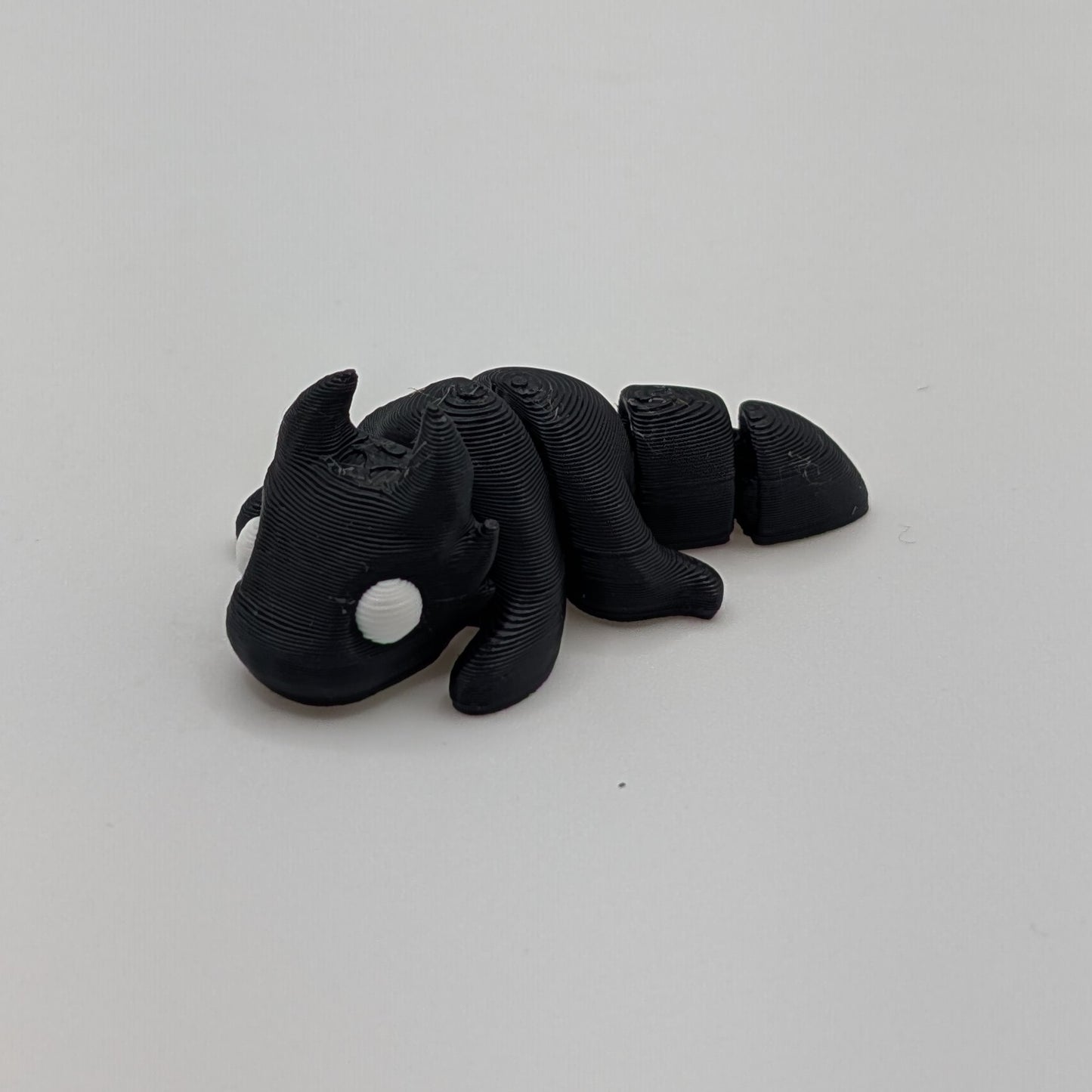 Mini Baby Dragon — 3D printed mini figure, view 2