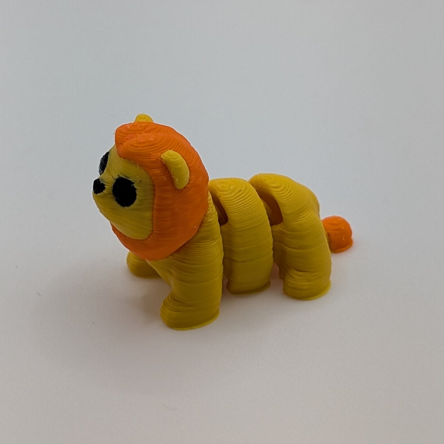 Mini Baby Lion — 3D printed mini figure, view 3