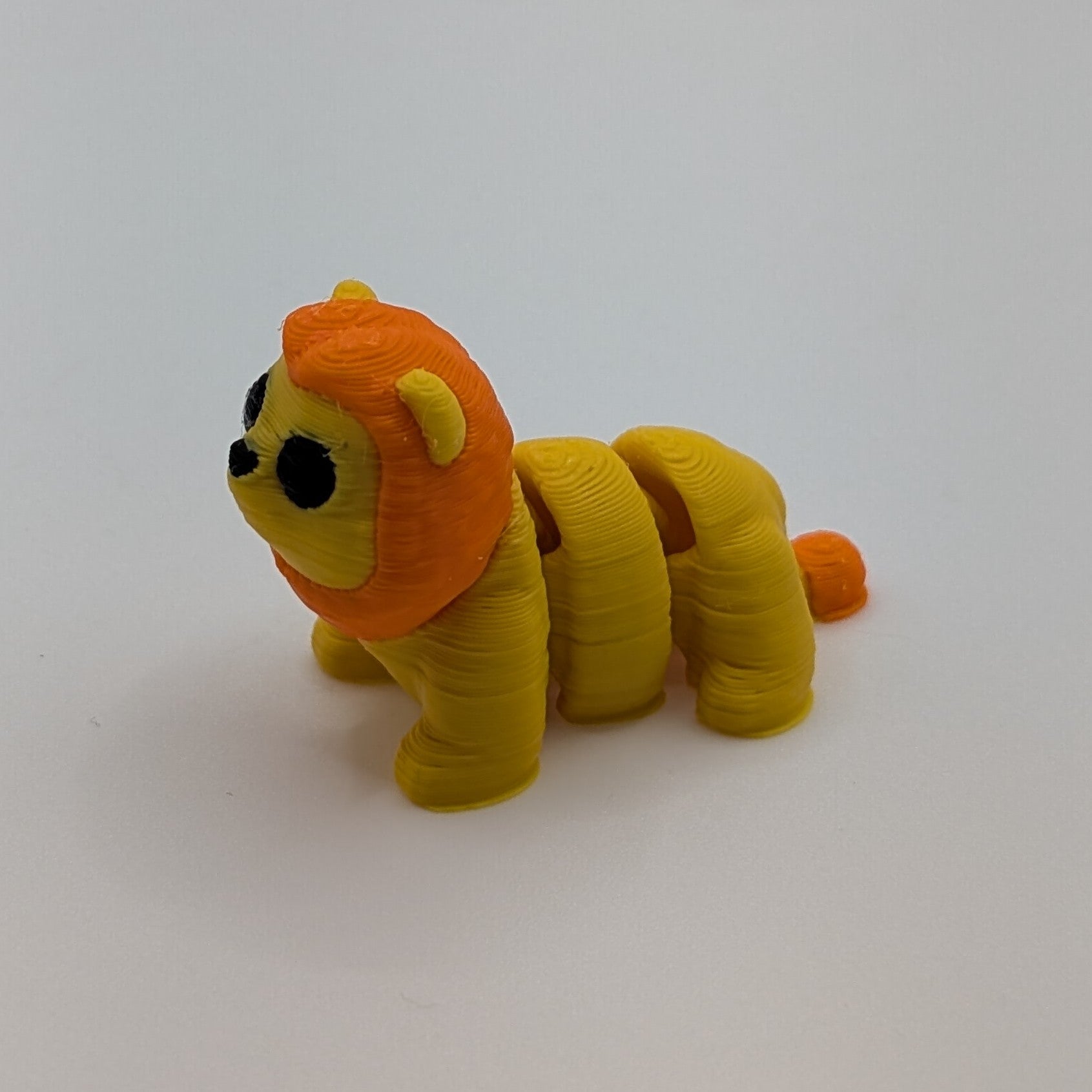 Mini Baby Lion — 3D printed mini figure, view 3