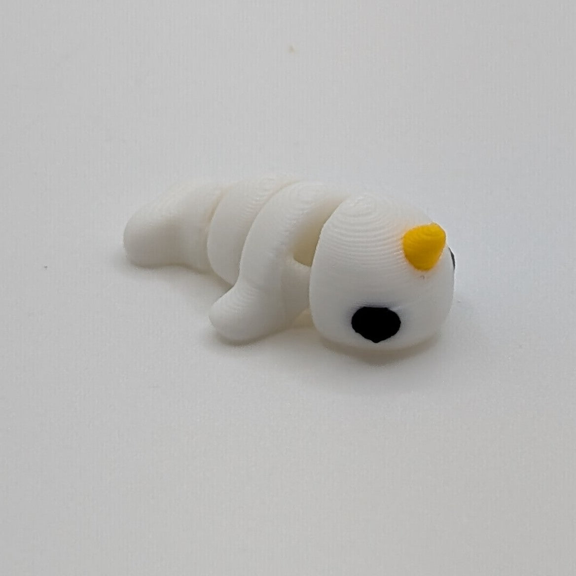 Mini Baby Narwhal — 3D printed mini figure, view 2