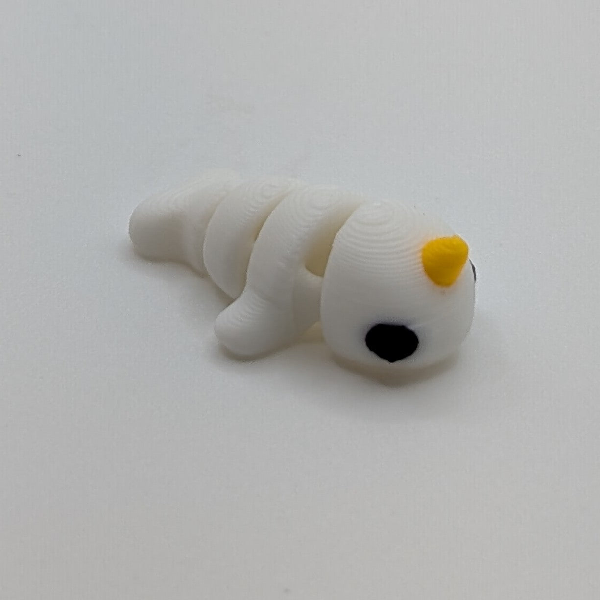 Mini Baby Narwhal — 3D printed mini figure, view 3