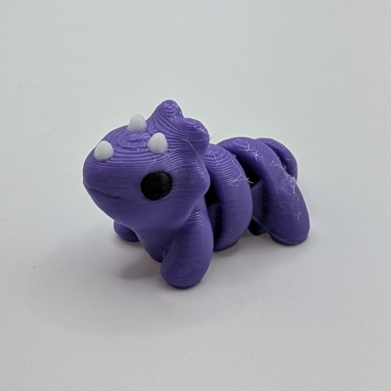 Mini Baby Triceratops — 3D printed mini figure, view 1