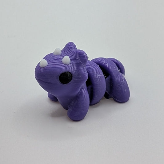Mini Baby Triceratops — 3D printed mini figure, view 1