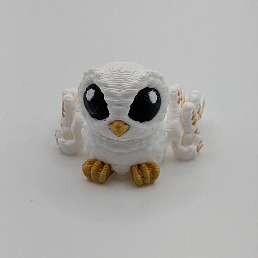 Mini Owl — 3D printed mini figure, view 1