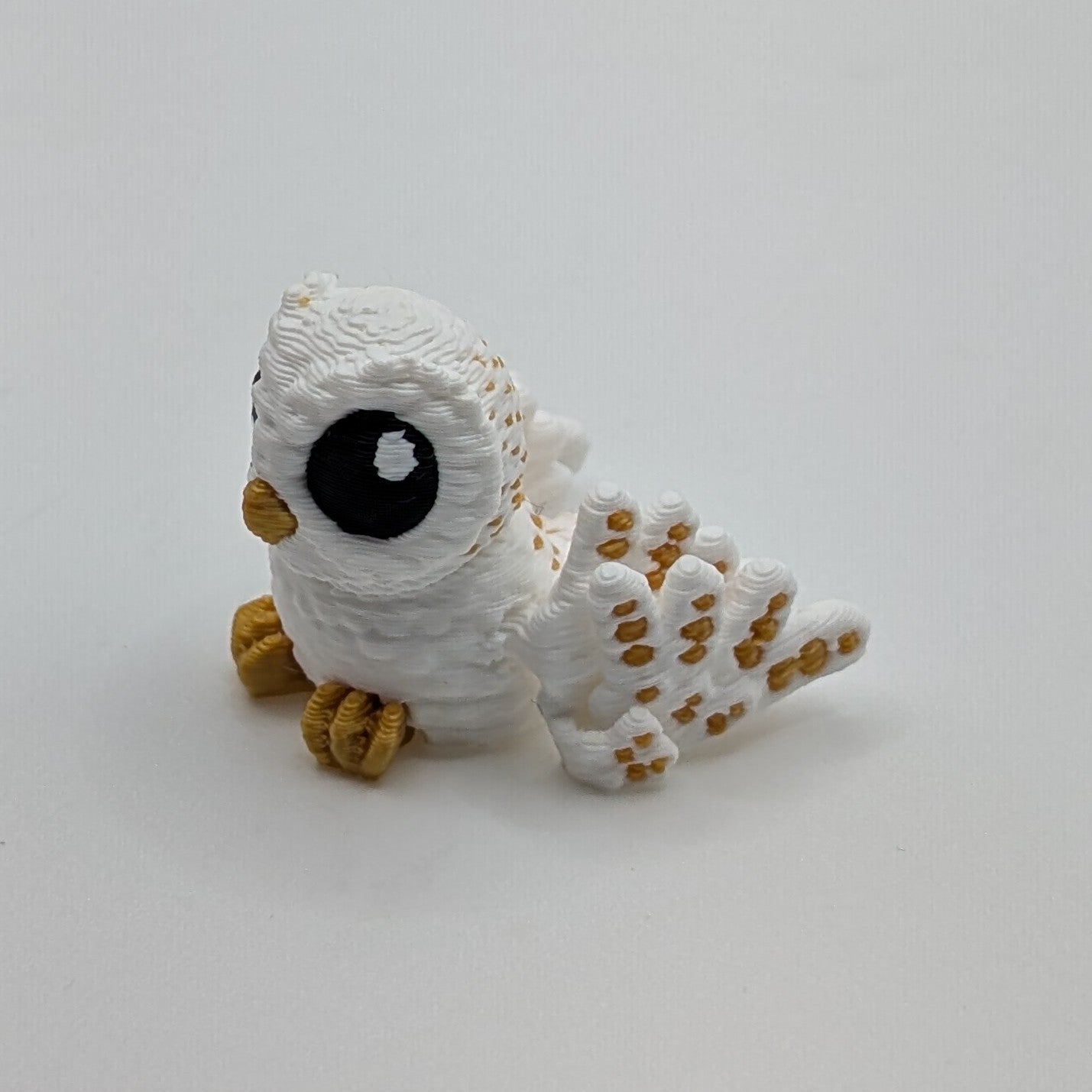 Mini Owl — 3D printed mini figure, view 2